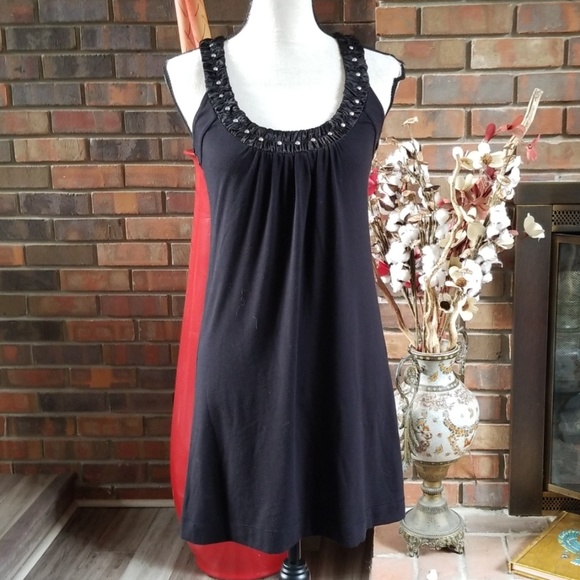 GUESS Colour Block Sheer Dress / Coverup main image 1